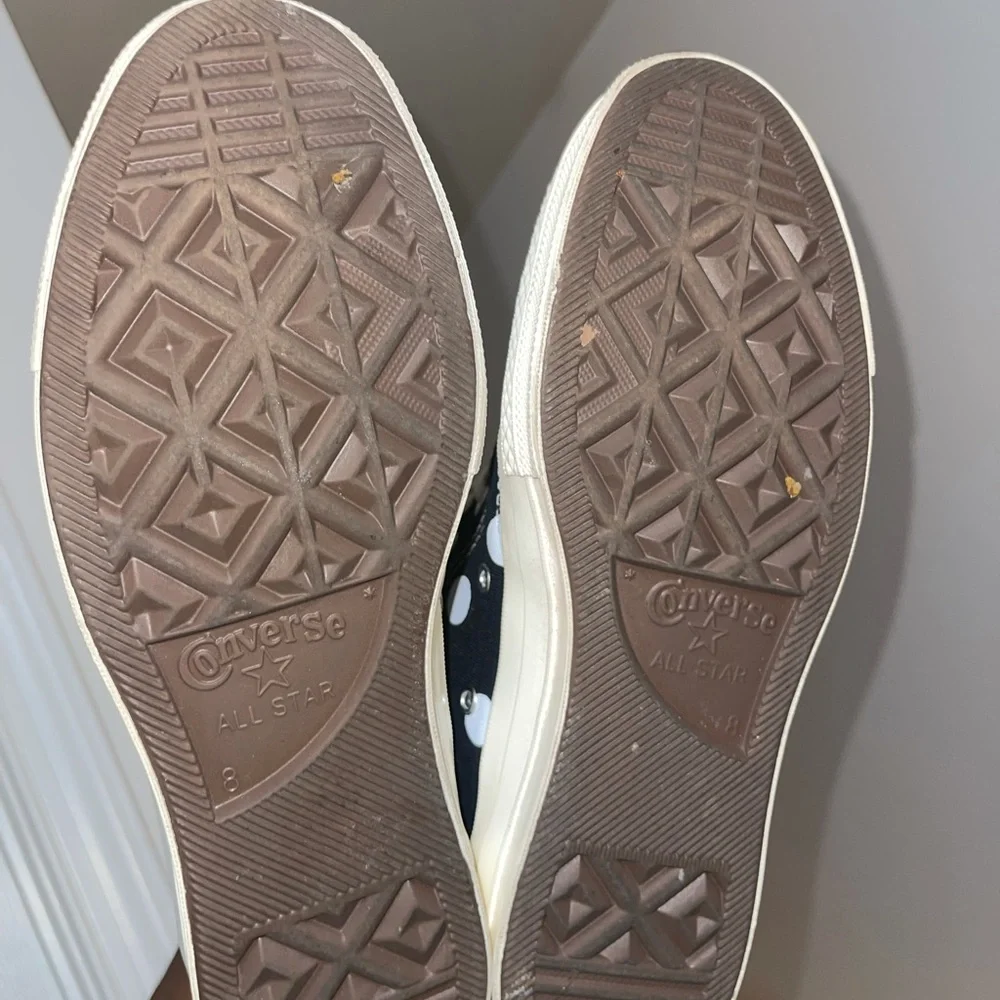 Comme des Garçons x Chuck Taylor All Star 70 Hi black polka dot - Picture 5 of 7